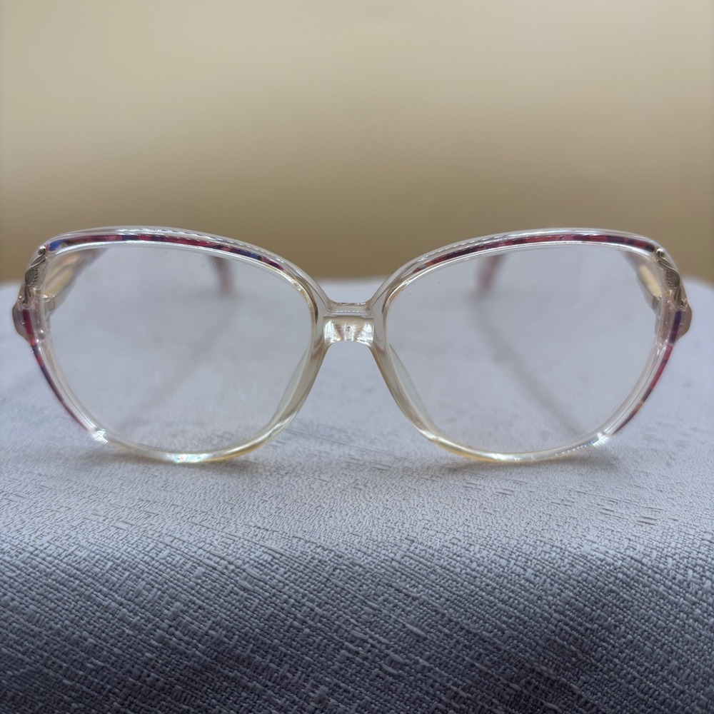 Blue Ribbon‎ for Marchon Orchid Clear Purple Tortoise Eyeglass Frames BR 3 130